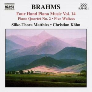 Brahms Johannes - Four Hand Piano Music 14 ryhmässä CD @ Bengans Skivbutik AB (545456)