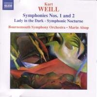 Weill - Symphonies 1&2 ryhmässä CD @ Bengans Skivbutik AB (545561)