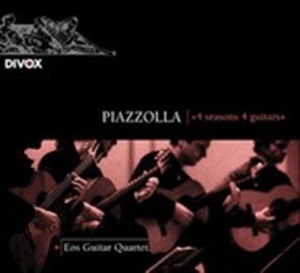 Piazzolla - 4 Seasons 4 Guitars ryhmässä CD @ Bengans Skivbutik AB (545783)