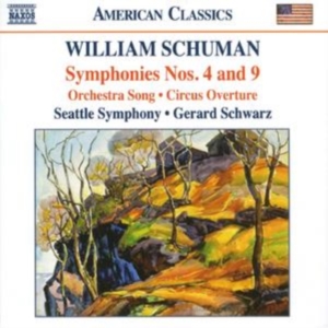 Schumann William - Symphony 4 & 9 ryhmässä CD @ Bengans Skivbutik AB (546196)