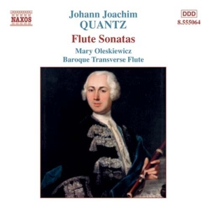 Quantz Johann Joachim - Flute Sonatas ryhmässä CD @ Bengans Skivbutik AB (546275)
