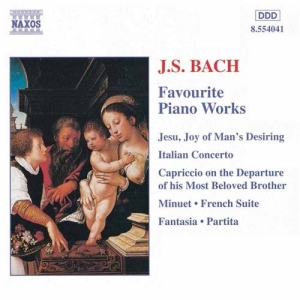 Bach Johann Sebastian - Favourite Piano Works ryhmässä CD @ Bengans Skivbutik AB (546334)