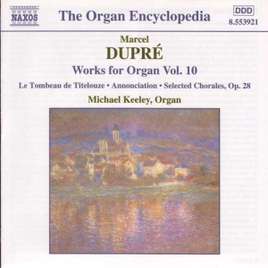 Dupre Marcel - Works For Organ Vol 10 ryhmässä CD @ Bengans Skivbutik AB (546369)