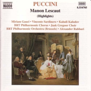 Puccini Giacomo - Manon Lescaut ryhmässä CD @ Bengans Skivbutik AB (546482)