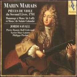 Marais Marin - Works For Viloa Da Gamba ryhmässä CD @ Bengans Skivbutik AB (546536)