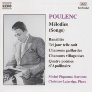 Poulenc Francis - Melodies ryhmässä CD @ Bengans Skivbutik AB (548995)