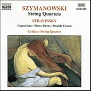 Szymanowski/Stravinsky - String Quartets 1& 2 ryhmässä CD @ Bengans Skivbutik AB (548998)