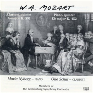 Mozart W A - Klarinettkvintett Pianokvintett ryhmässä CD @ Bengans Skivbutik AB (549094)