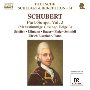 Schubert - Part Songs 3 For Male Voices ryhmässä CD @ Bengans Skivbutik AB (549581)