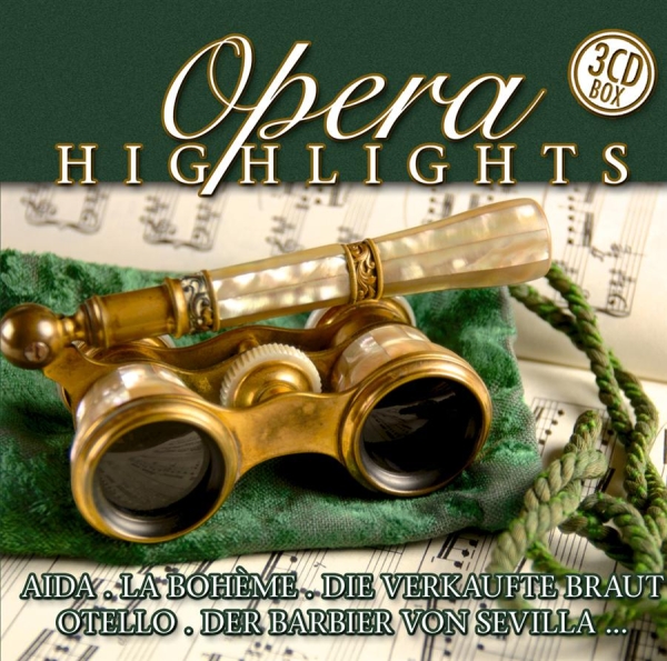 Various Artists - Opera Highlights ryhmässä CD / Myydyimmät @ Bengans Skivbutik AB (549621)