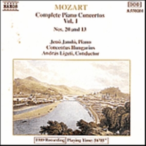 Mozart Wolfgang Amadeus - Complete Piano Concertos Vol 1 ryhmässä CD @ Bengans Skivbutik AB (550044)