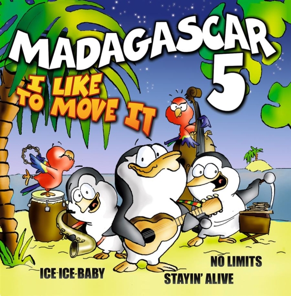 Madagascar 5 - I Like To Move It - Hit Album ryhmässä CD / Myydyimmät @ Bengans Skivbutik AB (550156)