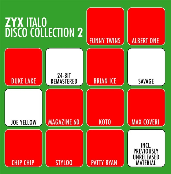 Various Artists - Zyx Italo Disco Collection 2 ryhmässä CD / Myydyimmät @ Bengans Skivbutik AB (550255)