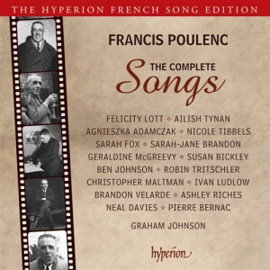 Poulenc - The Complete Songs ryhmässä CD @ Bengans Skivbutik AB (5503010)