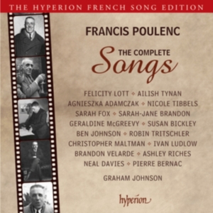 Poulenc - The Complete Songs ryhmässä CD @ Bengans Skivbutik AB (5503010)
