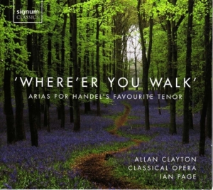 Handel G F - Where'er You Walk - Arias For Hande ryhmässä CD @ Bengans Skivbutik AB (5503121)
