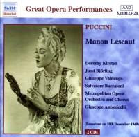 Puccini Giacomo - Manon Lescaut ryhmässä CD @ Bengans Skivbutik AB (5503129)