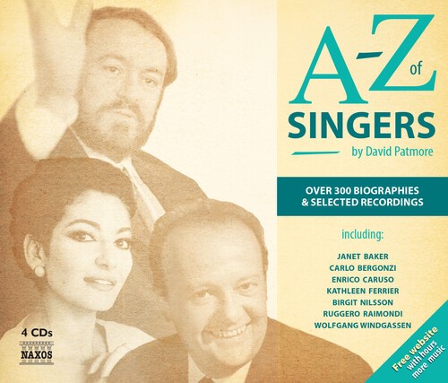 Various - A-Z Of Singers ryhmässä CD / Klassiskt @ Bengans Skivbutik AB (5503140)
