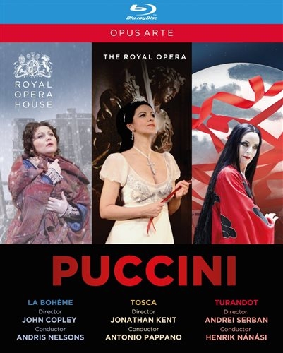 Puccini G. - La Bohème, Tosca & Turandot (Bd) ryhmässä Musiikki / Musiikki Blu-Ray / Klassiskt @ Bengans Skivbutik AB (5503340)