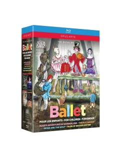 Royal Opera House Royal Ballet - Ballet For Children (4 Blu-Ray) ryhmässä Musiikki / Musiikki Blu-Ray / Klassiskt @ Bengans Skivbutik AB (5503344)