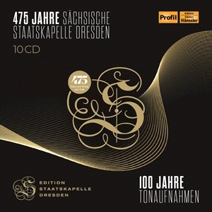 Staatskapelle Dresden - 475 Jahre Sachsische Staatskapelle ryhmässä CD @ Bengans Skivbutik AB (5503461)
