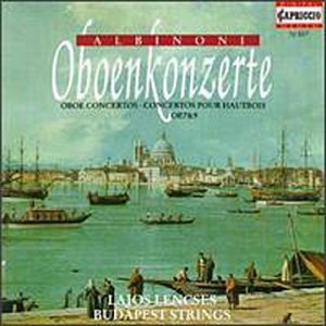 Albinoni Tomaso - Oboe Concertos ryhmässä CD @ Bengans Skivbutik AB (5503580)