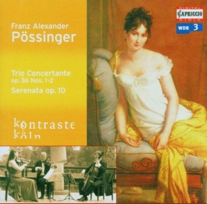 Pössinger Franz - Music For String Trio ryhmässä CD @ Bengans Skivbutik AB (5503582)