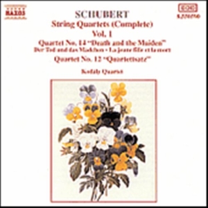 Schubert Franz - String Quartets Vol 1 ryhmässä CD @ Bengans Skivbutik AB (5503760)