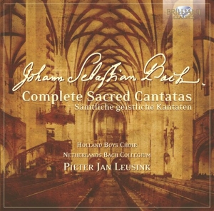 Bach - Complete Sacred Cantatas ryhmässä CD @ Bengans Skivbutik AB (5503866)