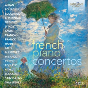 Various - French Piano Concertos (12 Cd) ryhmässä CD @ Bengans Skivbutik AB (5503880)