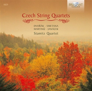 Stamitz Quartet - Czech String Quartets ryhmässä CD @ Bengans Skivbutik AB (5503886)