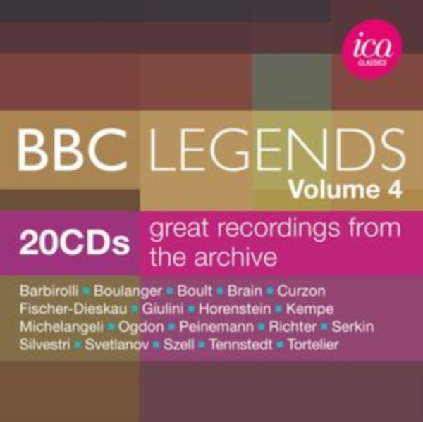 Nadia Boulanger Clifford Curzon C - Bbc Legends, Vol. 4 (20 Cd) ryhmässä CD @ Bengans Skivbutik AB (5503903)