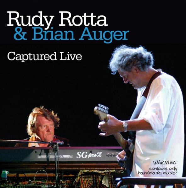 Rotta Rudy And Brian Auger - Captured Live ryhmässä CD / Myydyimmät @ Bengans Skivbutik AB (550545)