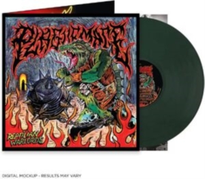 Plaguemace - Reptilian Warlord (Reptilian Green ryhmässä VINYYLI @ Bengans Skivbutik AB (5505830)