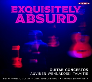 Kumela Petri Tapiola Sinfonietta - Equisitely Absurd - Guitar Concerto ryhmässä CD @ Bengans Skivbutik AB (5505869)