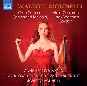 Roberto Molinelli William Walton - Walton: Cello Concerto (Arr. For Vi ryhmässä CD @ Bengans Skivbutik AB (5506090)
