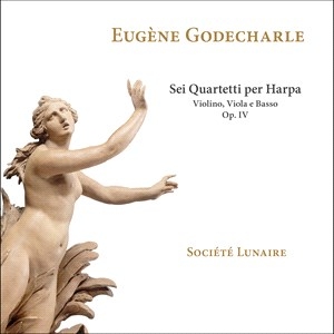 Godecharle Eugene - Sei Quartetti Per Harpa, Violino, V ryhmässä CD @ Bengans Skivbutik AB (5506114)