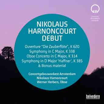 Mozart Wolfgang Amadeus - Harnoncourt Debut (3Cd) ryhmässä CD / Myydyimmät @ Bengans Skivbutik AB (5506116)