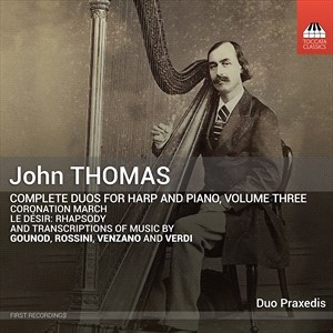 Thomas John - Complete Duos For Harp & Piano, Vol ryhmässä CD @ Bengans Skivbutik AB (5506119)