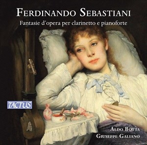 Sebastiani Ferdinando - Fantasie D'opera Per Clarinetto E P ryhmässä CD @ Bengans Skivbutik AB (5506135)