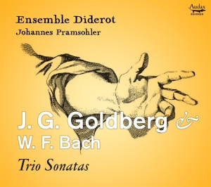 Ensemble Diderot - J.G. Goldberg & W.F. Bach: Trio Sonatas ryhmässä CD @ Bengans Skivbutik AB (5506490)