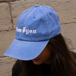 Dina Ögon - Cap - Vintage Style Cornflower (Blue) ryhmässä Minishops / Dina Ögon Shop @ Bengans Skivbutik AB (5506553)