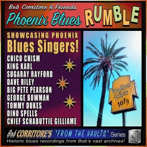 Corritore Bob & Friends - Phoenix Blues Rumble ryhmässä CD @ Bengans Skivbutik AB (5506696)