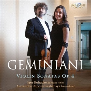 Geminiani Francesco - Violin Sonatas, Op. 4 ryhmässä CD @ Bengans Skivbutik AB (5507085)