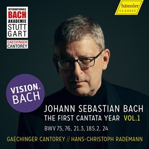 Gaechinger Cantorey Natasha Schnur - J. S. Bach: The First Cantata Year ryhmässä CD @ Bengans Skivbutik AB (5507189)