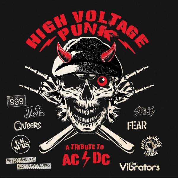 Various Artists - High Voltage Punk - A Tribute To Ac ryhmässä CD / Myydyimmät @ Bengans Skivbutik AB (5507487)