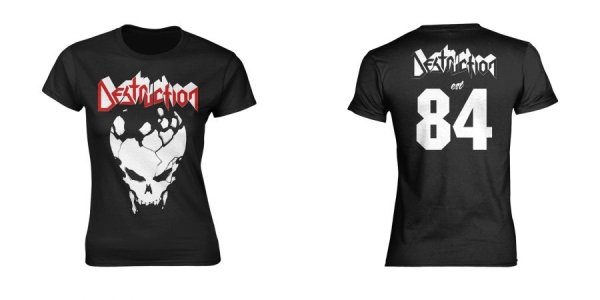 Destruction - T/S Est 84 Girlie (Xxl) ryhmässä MERCH / Vaatteet / T-paidat @ Bengans Skivbutik AB (5507733)