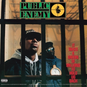 Public Enemy - It Takes A Nation Of Millions To Ho ryhmässä VINYYLI @ Bengans Skivbutik AB (5508557)