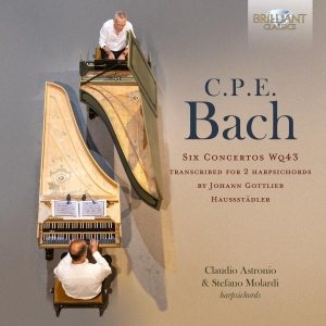 Bach Cpe - Six Concertos Wq43 ryhmässä CD @ Bengans Skivbutik AB (5508870)