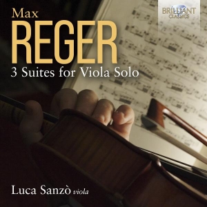 Reger Max - 3 Suites For Viola Solo ryhmässä CD @ Bengans Skivbutik AB (5508876)